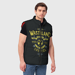 Мужской жилет Come to Wasteland, цвет: 3D-красный — фото 2