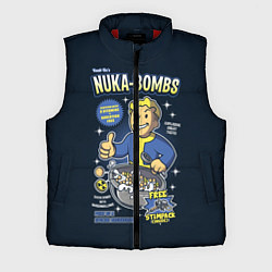 Мужской жилет Nuka Bombs, цвет: 3D-красный