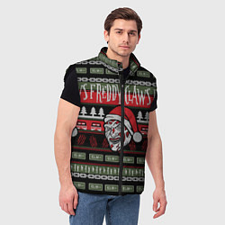 Мужской жилет Freddy Christmas, цвет: 3D-черный — фото 2