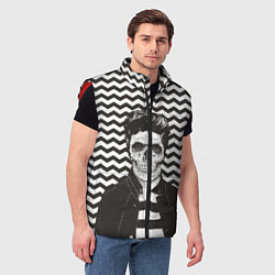 Мужской жилет Мертвый модник, цвет: 3D-красный — фото 2