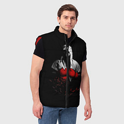 Мужской жилет Мертвый боксер, цвет: 3D-красный — фото 2