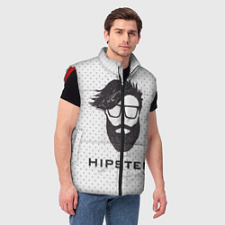 Мужской жилет Hipster, цвет: 3D-красный — фото 2
