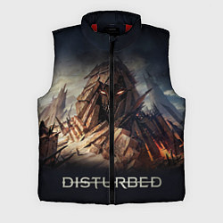 Мужской жилет Disturbed: Skull Mountain, цвет: 3D-красный