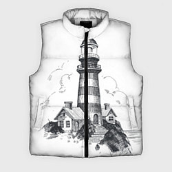 Мужской жилет Маяк, цвет: 3D-светло-серый