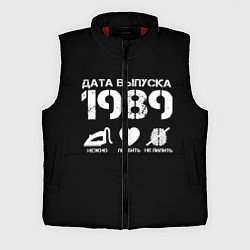 Мужской жилет Дата выпуска 1989, цвет: 3D-красный