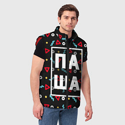 Мужской жилет Паша, цвет: 3D-красный — фото 2