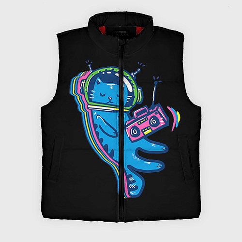 Мужской жилет Космокот 1 / 3D-Красный – фото 1