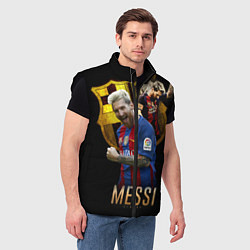 Мужской жилет Messi Star, цвет: 3D-черный — фото 2