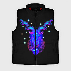 Мужской жилет Космический Козерог, цвет: 3D-красный