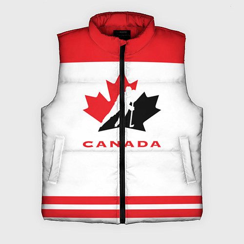 Мужской жилет Canada Team / 3D-Красный – фото 1