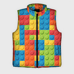 Мужской жилет Лего конструктор, цвет: 3D-светло-серый