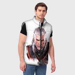 Мужской жилет Геральт, цвет: 3D-светло-серый — фото 2