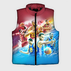Мужской жилет Golden State Warriors, цвет: 3D-черный