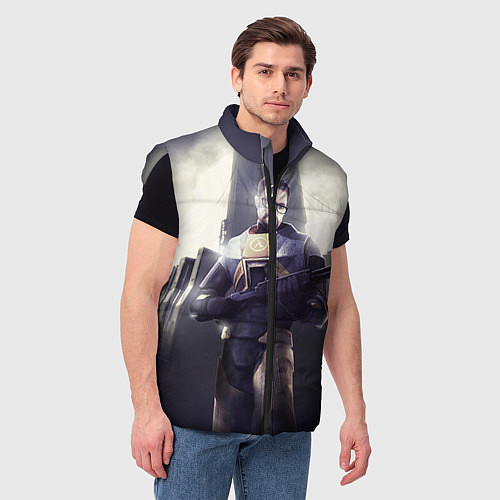 Мужской жилет Gordon Army / 3D-Светло-серый – фото 3