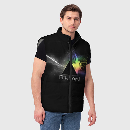 Мужской жилет Pink Floyd Logo / 3D-Светло-серый – фото 3