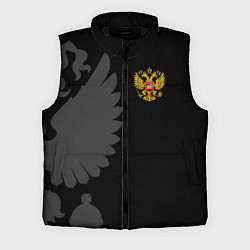 Мужской жилет Russia - Black collection, цвет: 3D-черный
