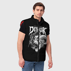 Мужской жилет Dethklok: Goat Skull, цвет: 3D-красный — фото 2