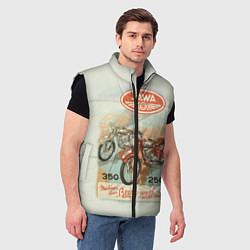 Мужской жилет JAWA, цвет: 3D-черный — фото 2