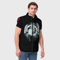 Мужской жилет Чужой в желудке, цвет: 3D-красный — фото 2
