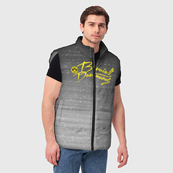 Мужской жилет Borussia Dortmund - New Design 2022, цвет: 3D-светло-серый — фото 2