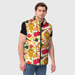 Мужской жилет Народная кухня, цвет: 3D-черный — фото 2