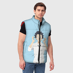 Мужской жилет Форма голоса Koe no katachi, цвет: 3D-красный — фото 2