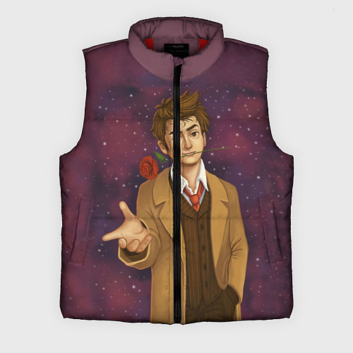 Мужской жилет Доктор романтик / 3D-Красный – фото 1