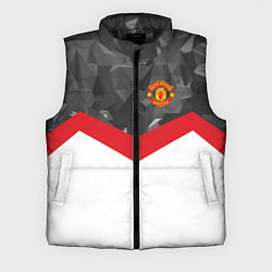 Мужской жилет Man United FC: Grey Polygons, цвет: 3D-черный