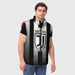 Мужской жилет Juventus FC: New logo, цвет: 3D-красный — фото 2