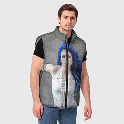 Мужской жилет Arch Enemy: Alissa White-Gluz, цвет: 3D-светло-серый — фото 2