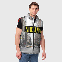 Мужской жилет Nirvana City, цвет: 3D-красный — фото 2