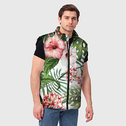 Мужской жилет Таинственный остров, цвет: 3D-черный — фото 2