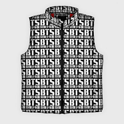 Мужской жилет BTS K-pop pattern, цвет: 3D-красный