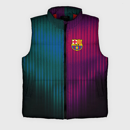 Мужской жилет Barcelona FC: Abstract 2018 / 3D-Красный – фото 1