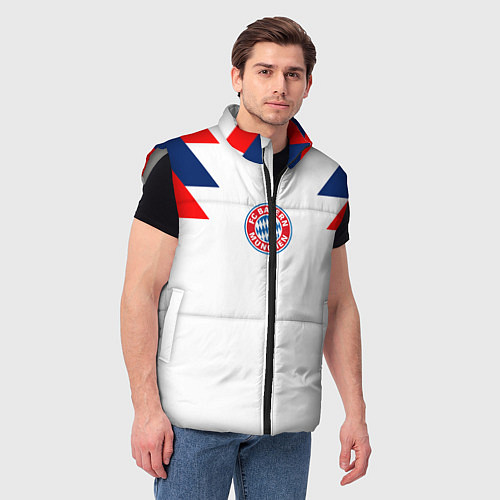 Мужской жилет Bayern Munchen - FC Bayern 2022 / 3D-Светло-серый – фото 3