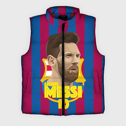 Мужской жилет FCB Lionel Messi / 3D-Красный – фото 1