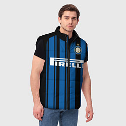 Мужской жилет Inter FC: Home 17/18, цвет: 3D-черный — фото 2