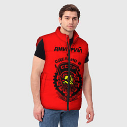 Мужской жилет Дмитрий: сделано в СССР, цвет: 3D-красный — фото 2