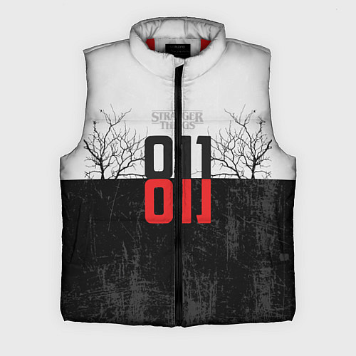 Мужской жилет Stranger Things 011 / 3D-Красный – фото 1
