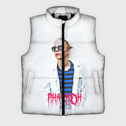 Мужской жилет Pharaoh: White side, цвет: 3D-черный
