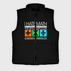Мужской жилет Ed Sheeran: I hate math