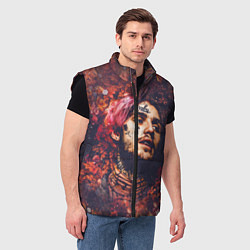 Мужской жилет Lil Peep: Cry baby, цвет: 3D-черный — фото 2