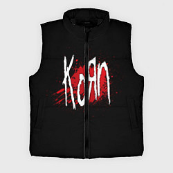 Мужской жилет Korn: Blood, цвет: 3D-черный