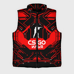 Мужской жилет CS:GO - Илья, цвет: 3D-красный