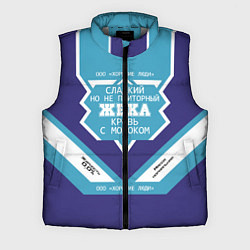 Мужской жилет Жека сладкий, цвет: 3D-светло-серый