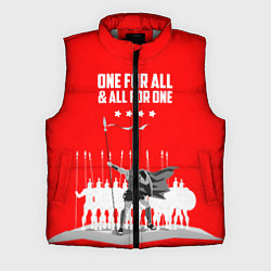 Мужской жилет One for all & all for one, цвет: 3D-светло-серый
