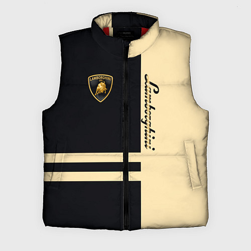 Мужской жилет Lamborghini Sport / 3D-Красный – фото 1