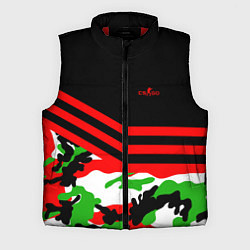 Мужской жилет CS:GO Red Camo, цвет: 3D-красный