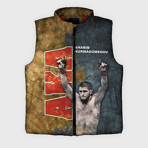 Мужской жилет Aka Khabib / 3D-Красный – фото 1