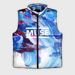 Мужской жилет MUSE: Blue Colours, цвет: 3D-черный